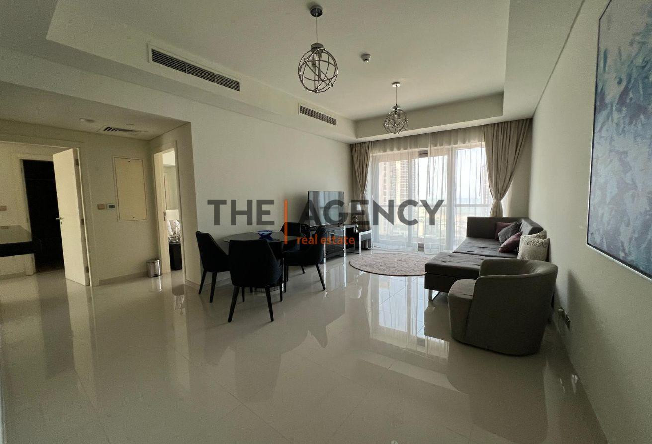 Luxury 2-Bedroom Apartment FF– Direct Sea View - Apartment in The Waterfront