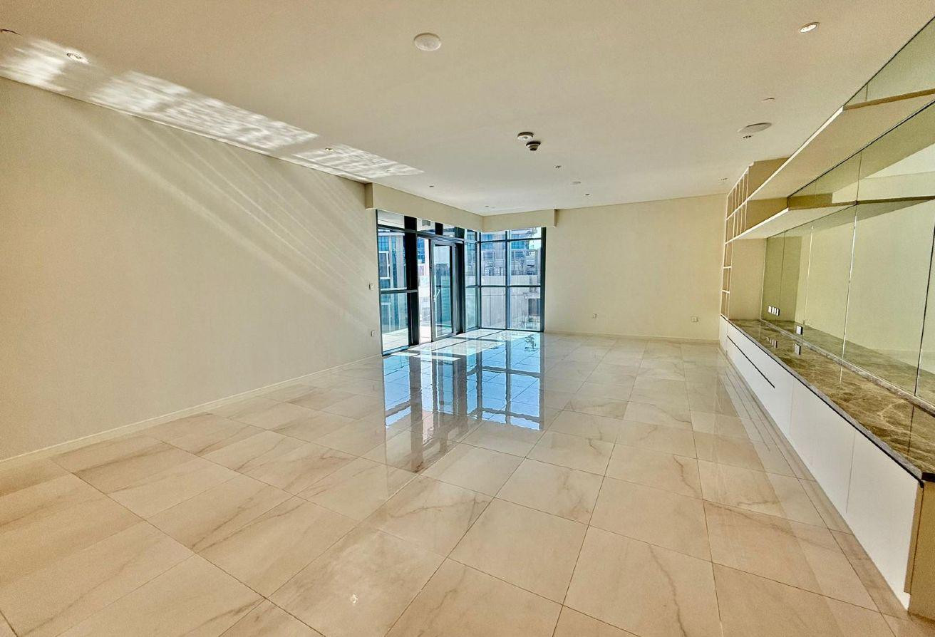 Sea View - Spacious 2Bedrooms - Semi Furnished - Apartment in Seef Lusail