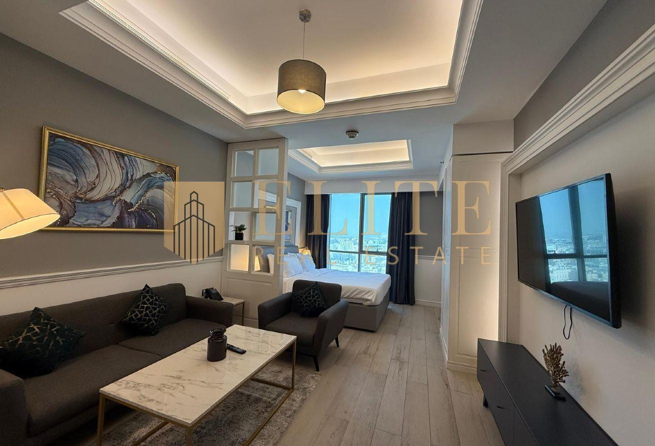 luxurious studio fully furnished inc all bills - Studio Apartment in Ramada Tower