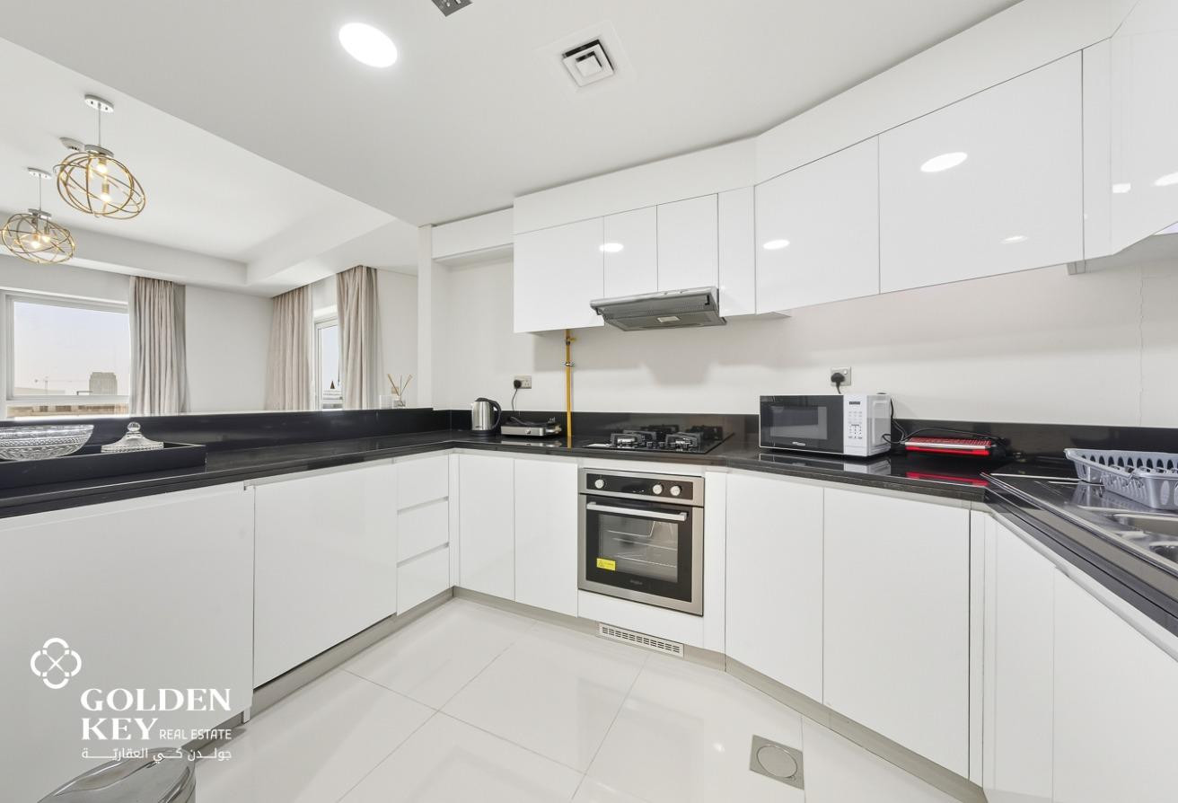 Bills Included | Furnished 1BR w/ Balcony | Lusail - Apartment in Burj DAMAC Waterfront