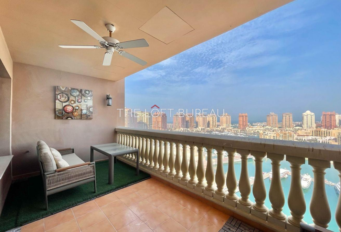 HIGH FLOOR I MARINA VIEW I MODERN 3 BR + MAID - Apartment in West Porto Drive