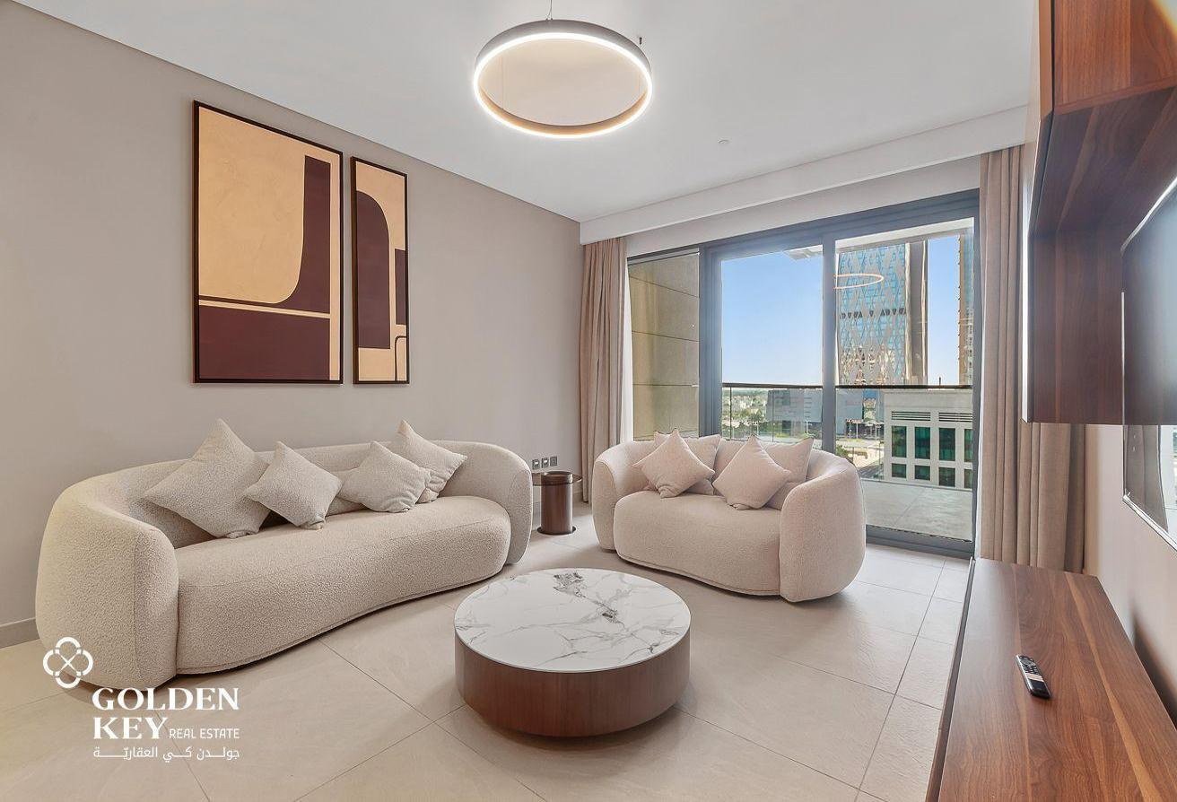 Brand New✅Furnished 2BR+Maid✅Big Balcony✅City view - Apartment in Marina Residence 16
