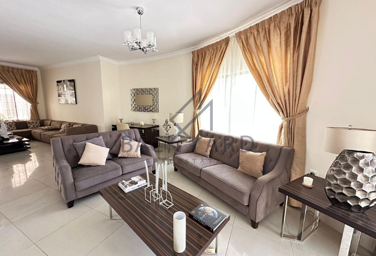 Fully Furnished 4BHK+Maid Villa with Private Pool - Villa in Ain Khaled