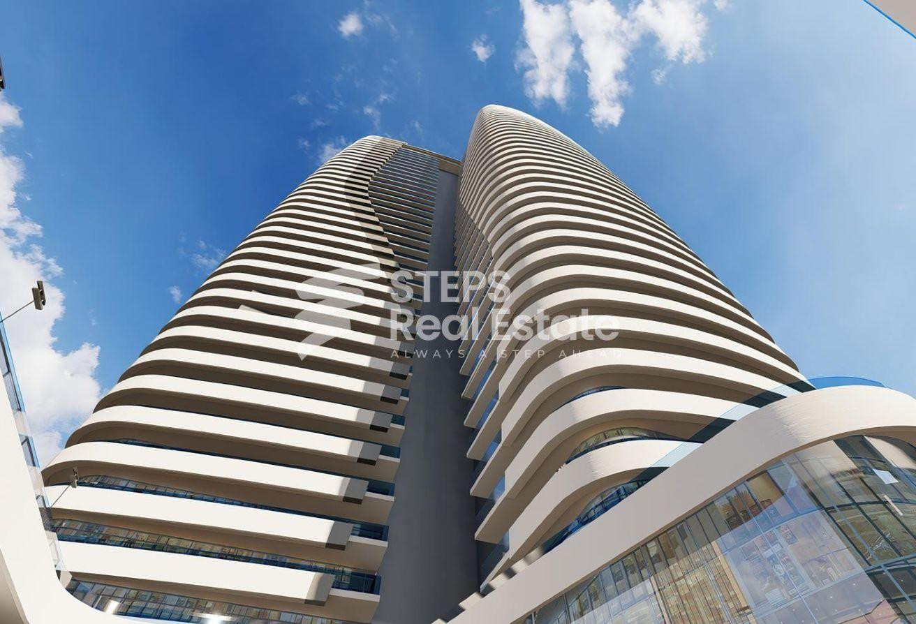 Fully Sea View Studio for Sale in Lusail - Studio Apartment in JMJ Waterfront Residences