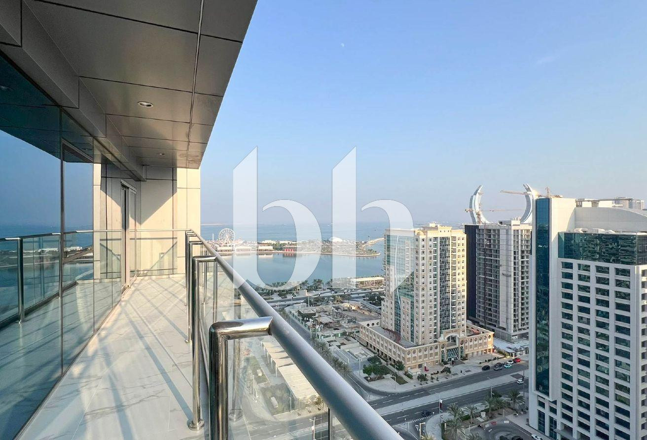 Furnished Apartment with City View, Lusail Marina