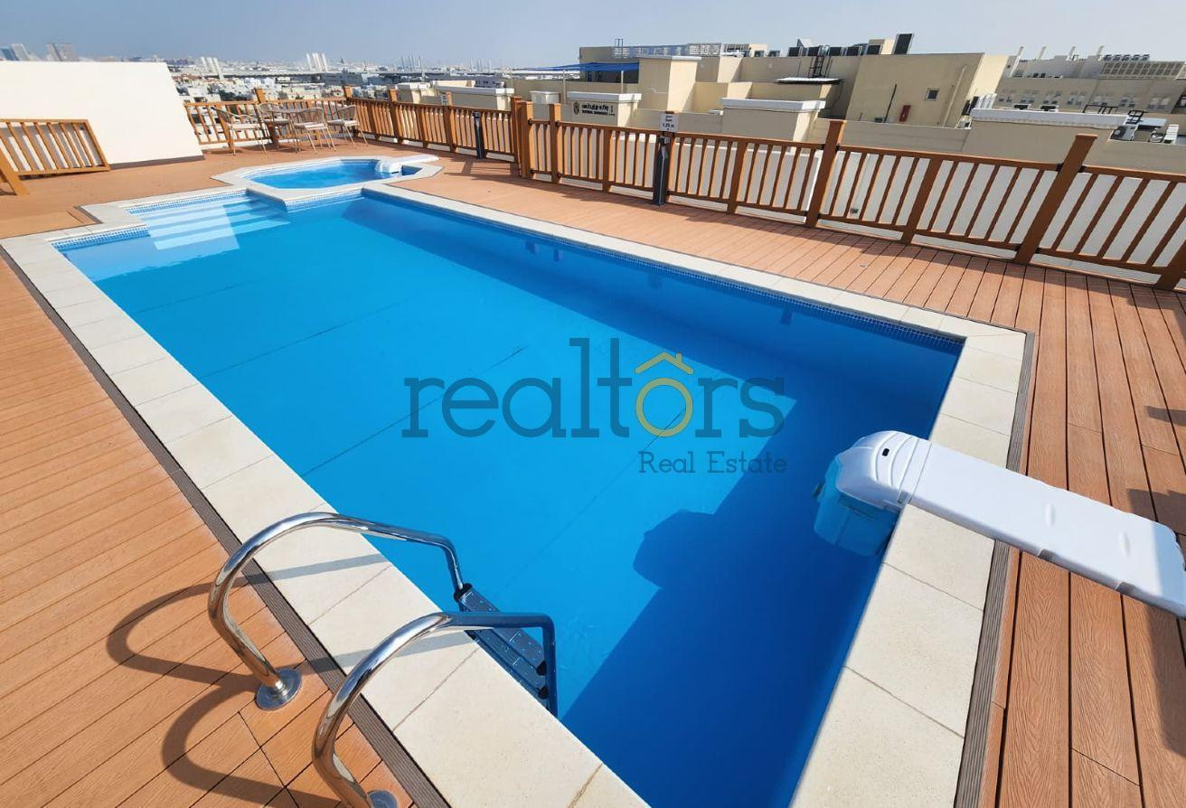 FF 2BR Al Waab | New Building | Rooftop Pool - Apartment in Al Waab Street