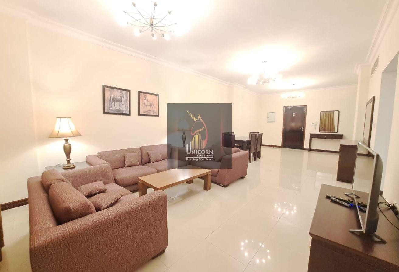 Well-Maintained 2-Bedroom|Furnished|Balcony - Apartment in Al Sadd Road