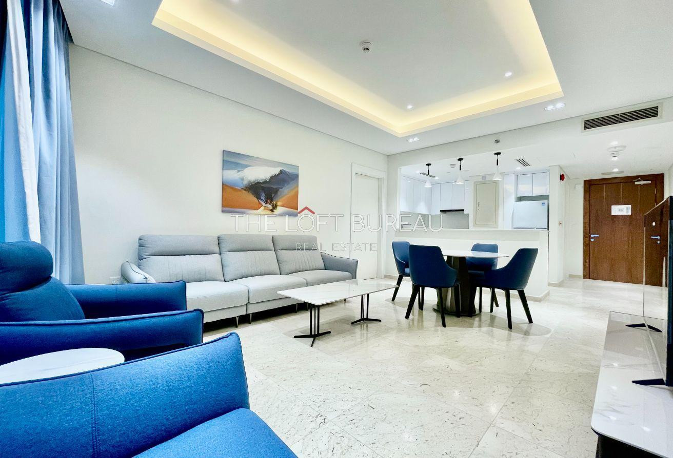 Stylish 2 BHK in Lusail Marina District - Apartment in Marina District