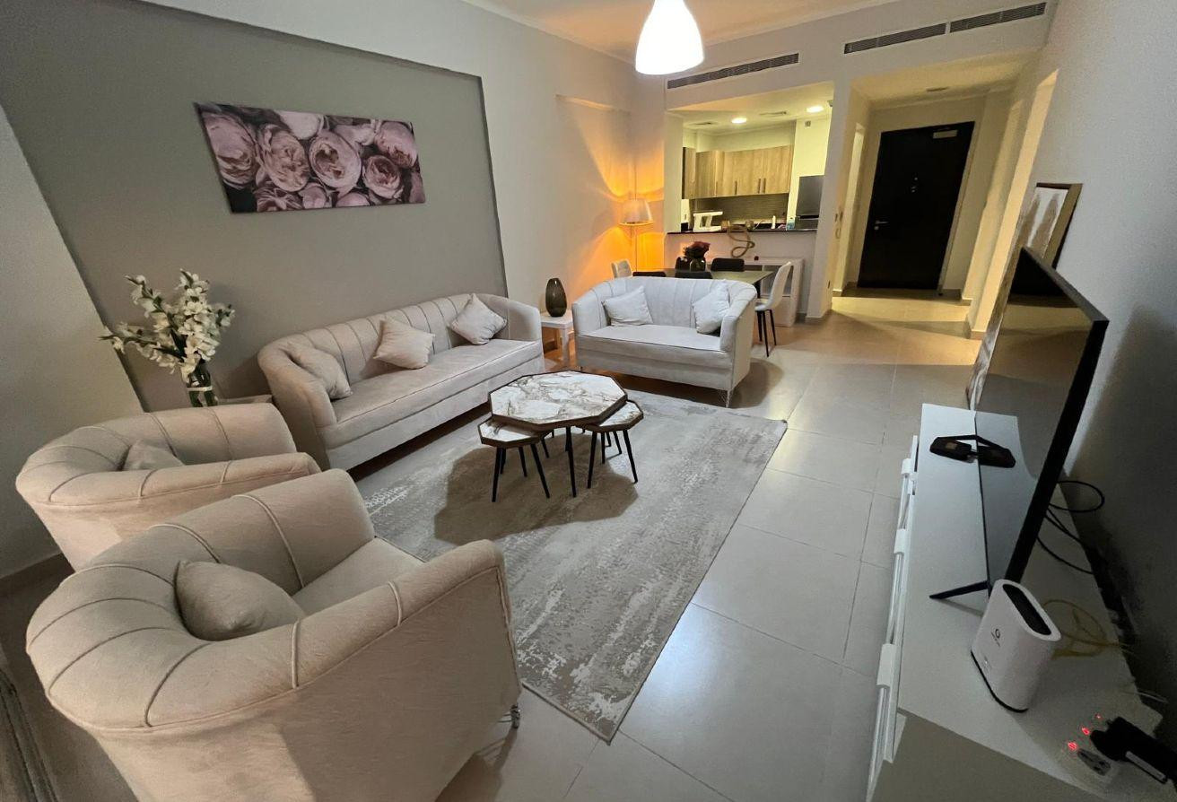 Amazing Furnished 2BHK+Maid In Lusail | 7.5K - Apartment in Fox Hills South