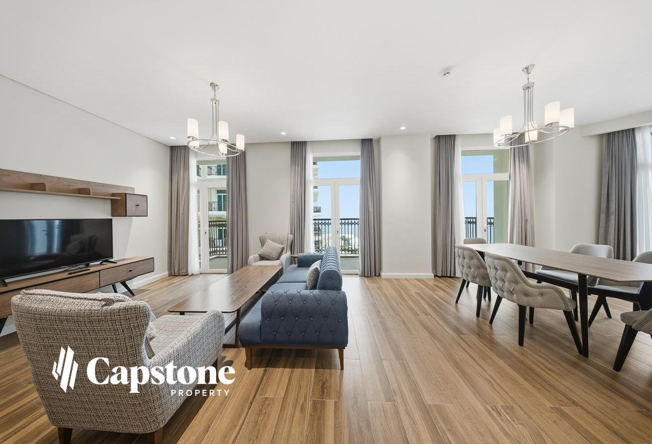 Utilities Included | 2BR | Maids Room | Sea View