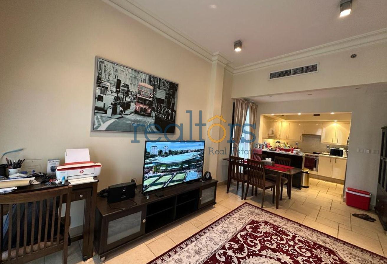 Stylish 1BHK Qanat Quartier w/Balcony | 1.35M
