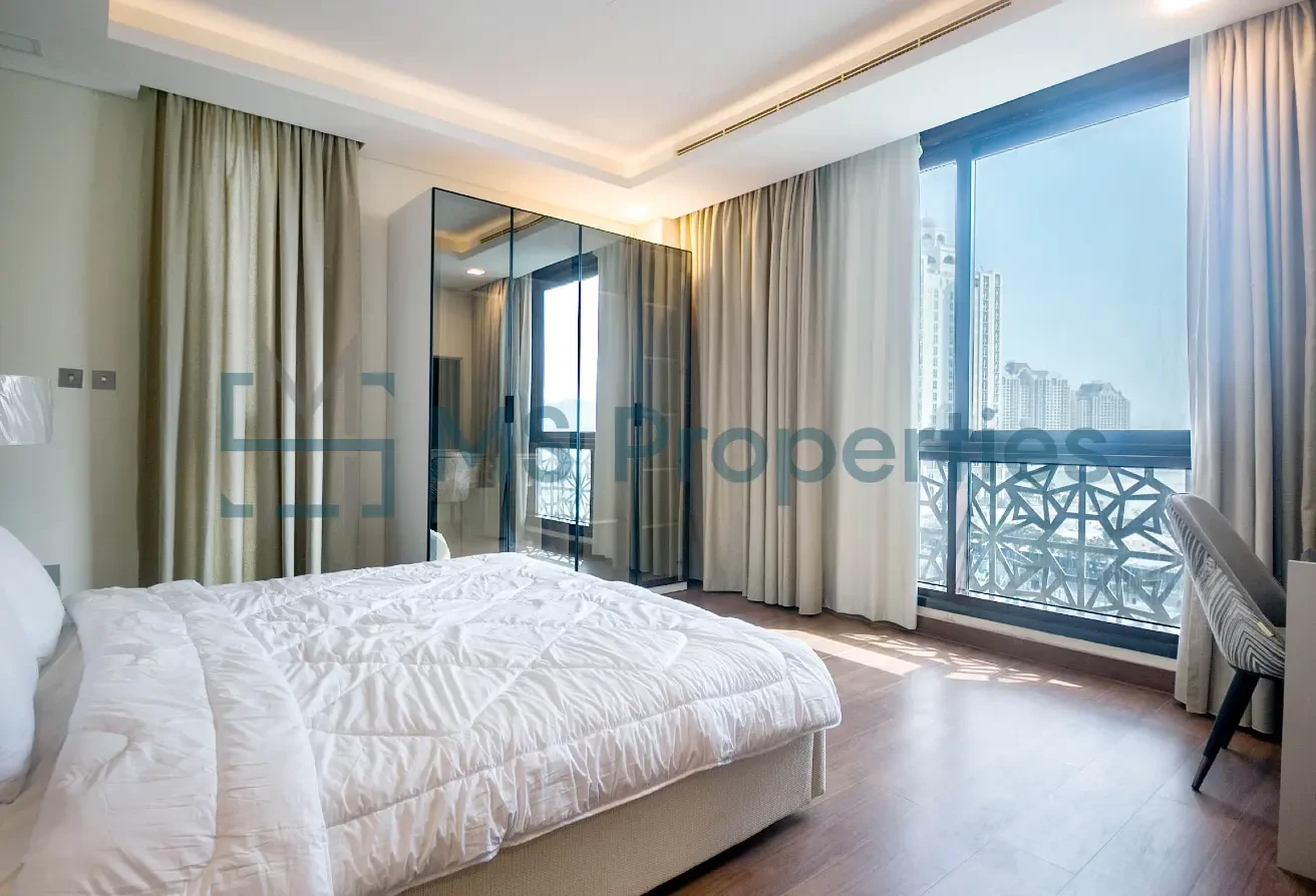 +Bills Included | 3BR Apartment + Maid with a View - Apartment in Doha