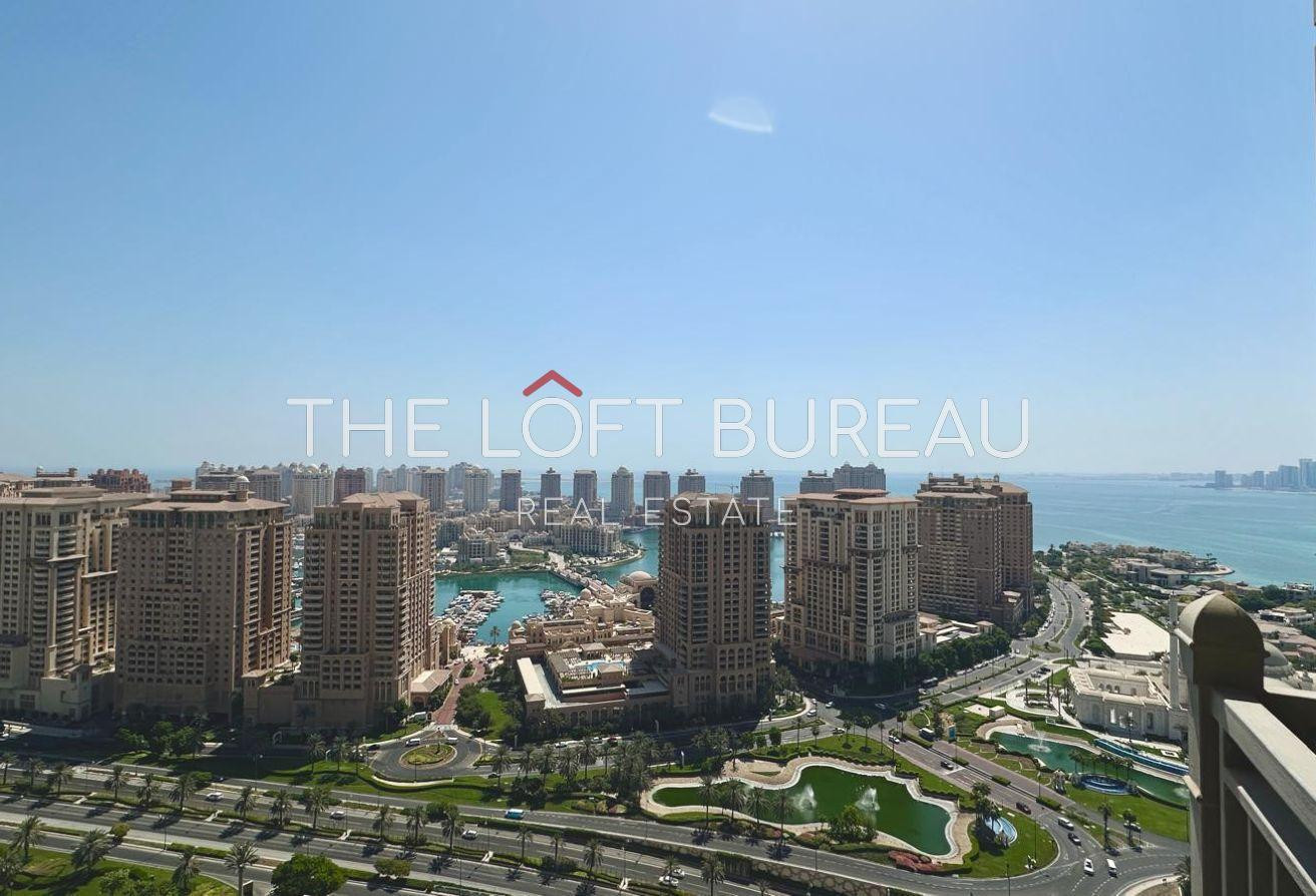 1 bedroom + Office | Bills Included | Sea View - Apartment in Abraj Bay