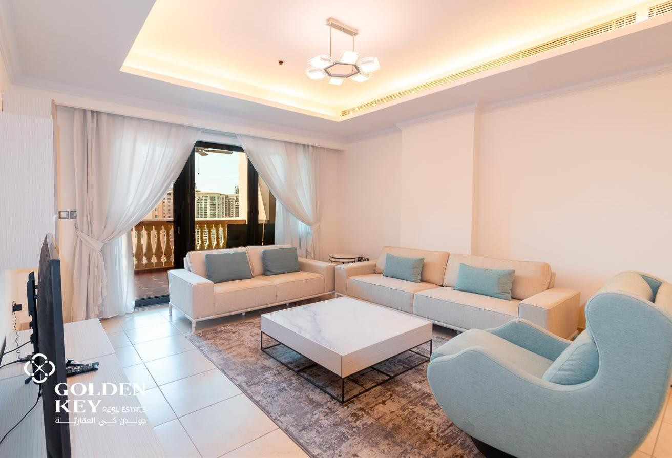 Sea View ✅ Furnished 2BR + Balcony ✅ Porto Arabia - Apartment in West Porto Drive