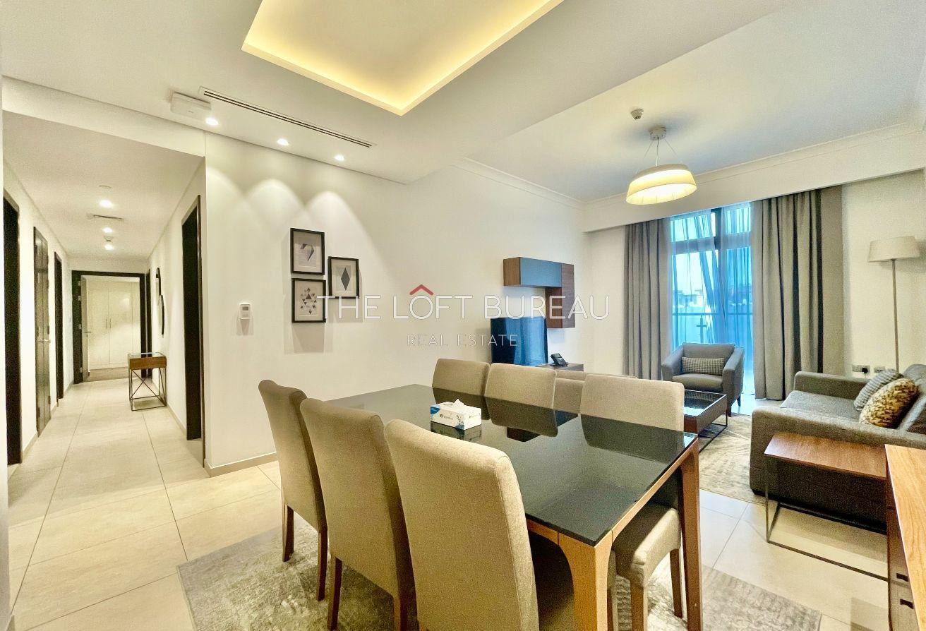 3BR + Maid&#39;s Room Apartment – Bills Included - Apartment in Le Mirage Downtown