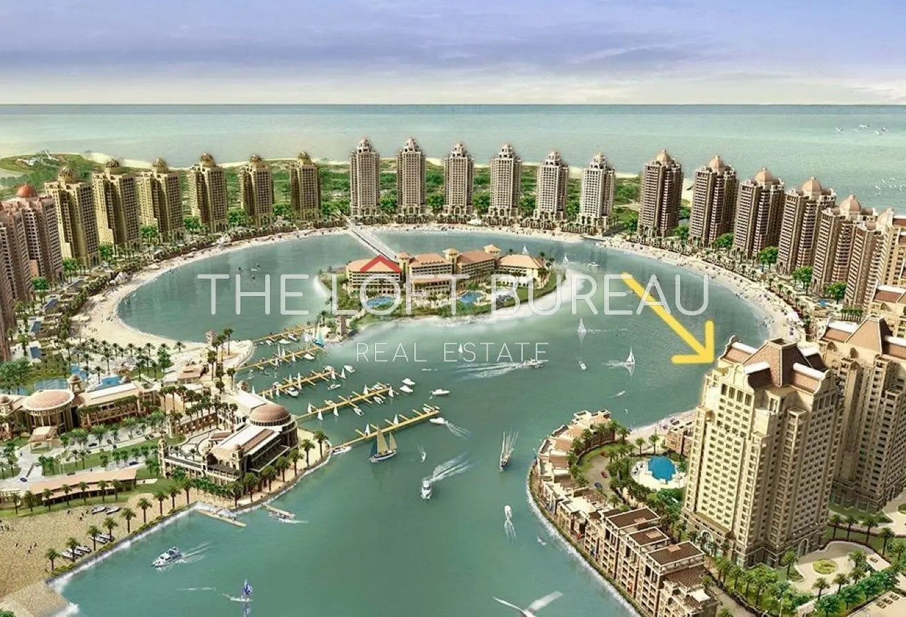 3+maid For Sale in Porto Arabia INC Gym and Pool