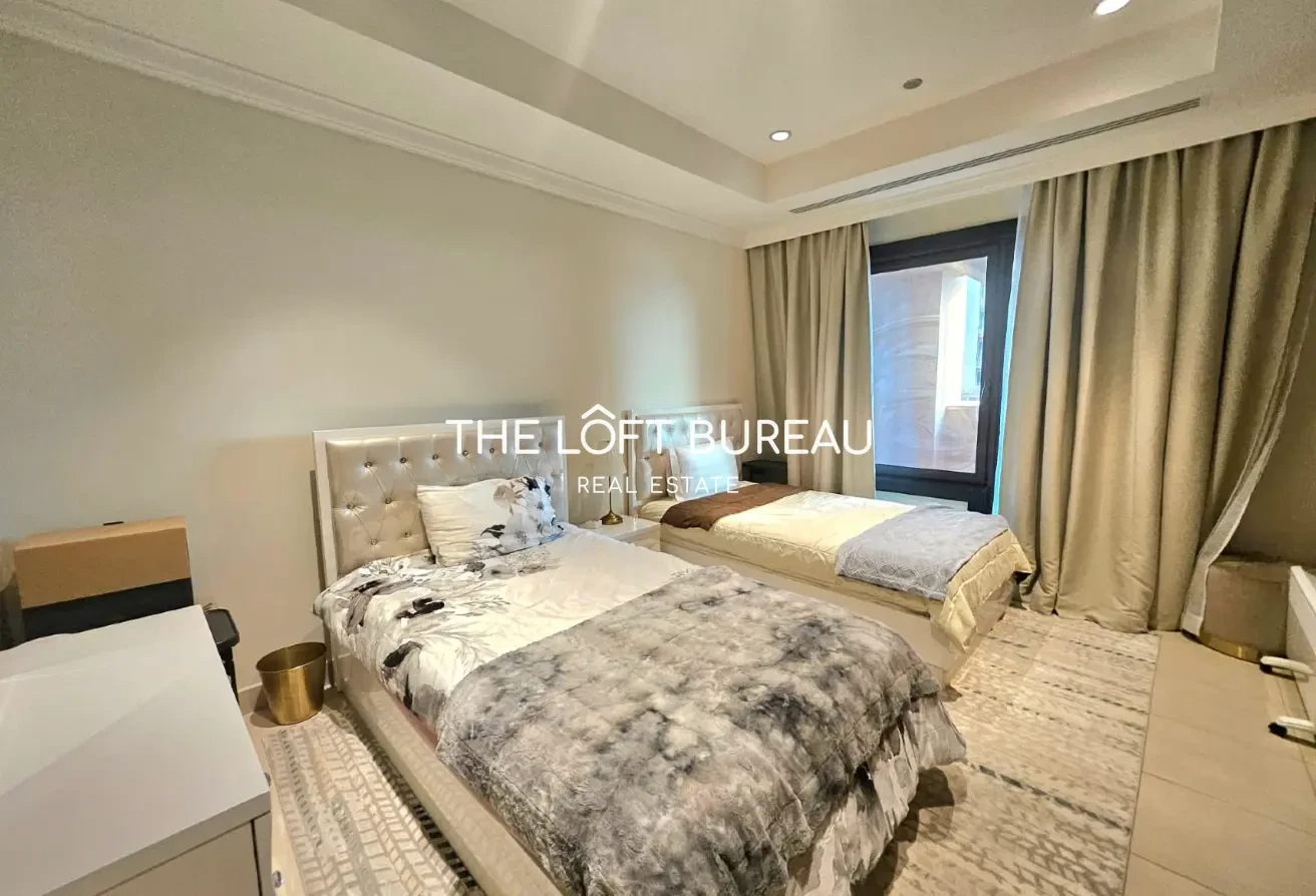Spacious Fully Furnished 4 BDM with Balcony - Apartment in Doha