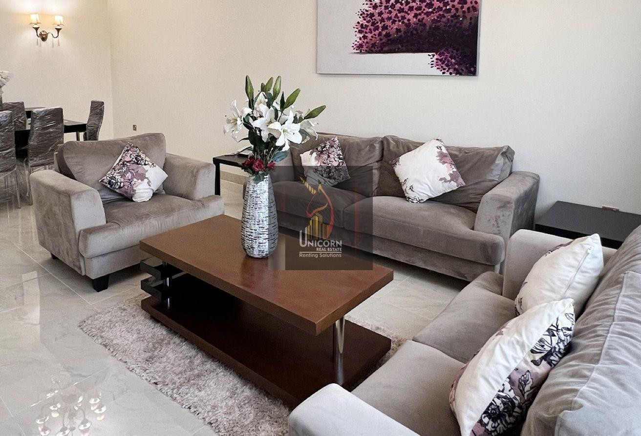 Well-Kept 3-BHK|Balcony|Great Amenities|Free WiFi - Apartment in Al Sadd Road