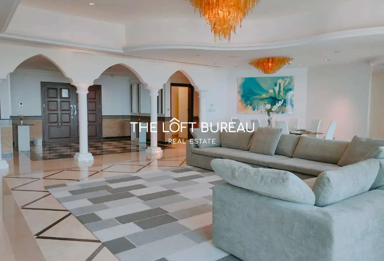 Elegant 4-Bedroom Penthouse with Marina View - Penthouse in Doha