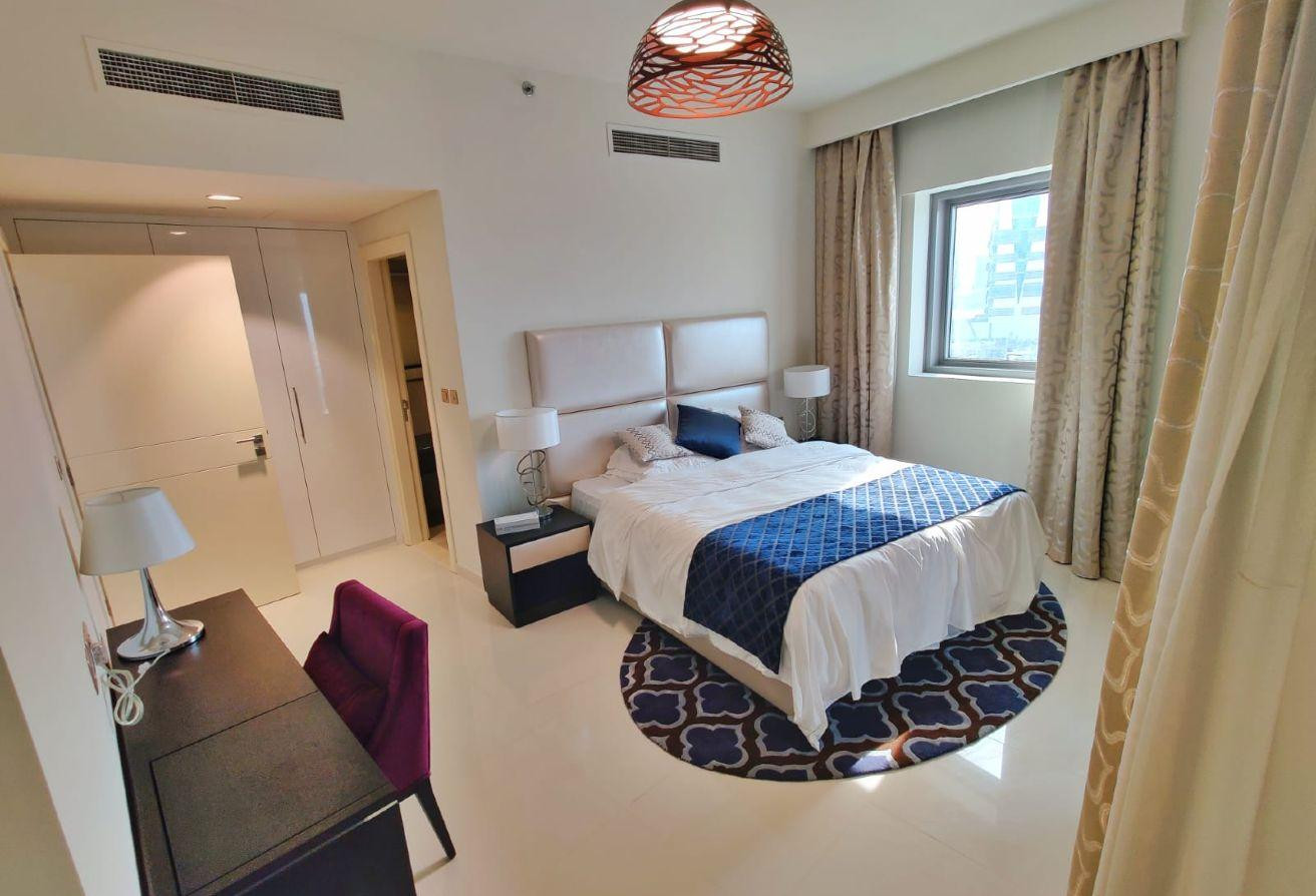 Amazing View - Spacious 2Bedrooms - Lusail City - Apartment in Burj DAMAC Waterfront