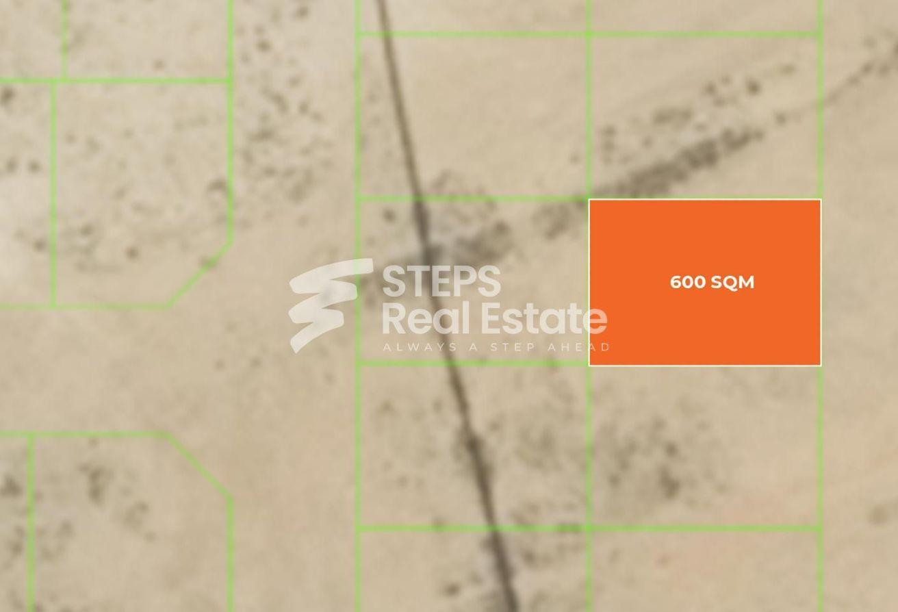Buildable Land for Residential Use in Al Wakrah - Labor Camp in Al Wakair