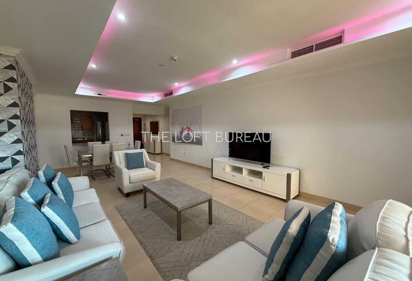 Elegant Side Marina View For Rent in Porto Arabia - Apartment in East Porto Drive