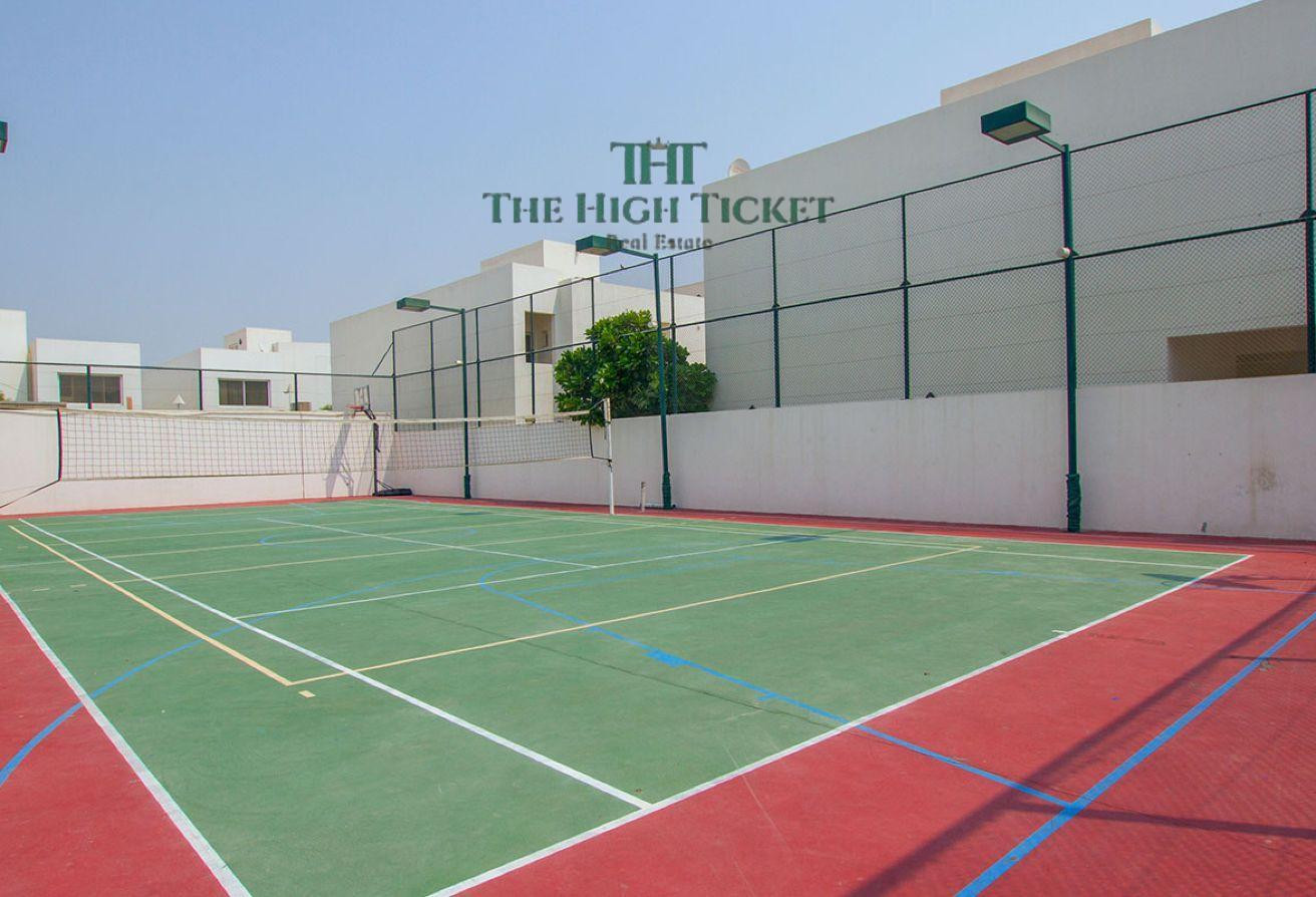 4bhk + Maid | Furnished Villa | Courts | Gym - Villa in Al Waab Street