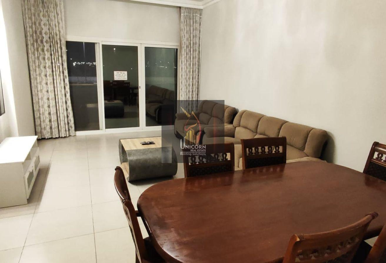 2-Bedroom + Maids Rm | Furnished | Balcony - Apartment in D22