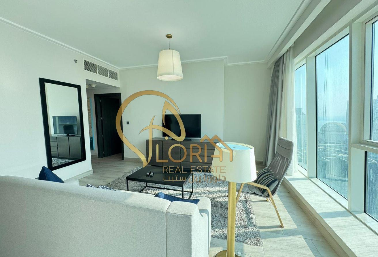 Yearly Contract | Sunny 1BR | All Bills Included - Apartment in Centara West Bay Residences & Suites Doha