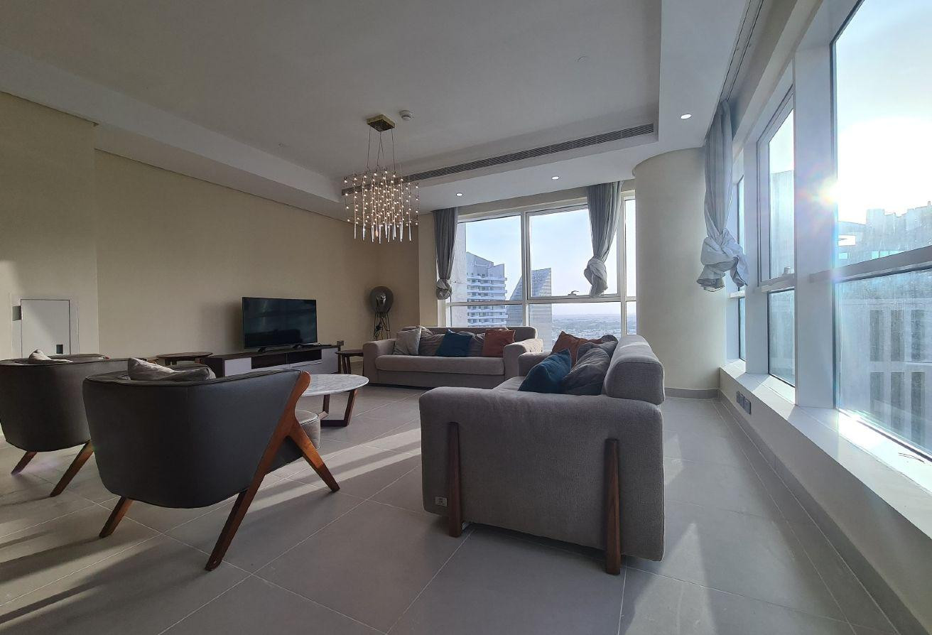 Bills INC | Bright 2 BR + Maid | Lusail Marina - Apartment in Lusail Residence