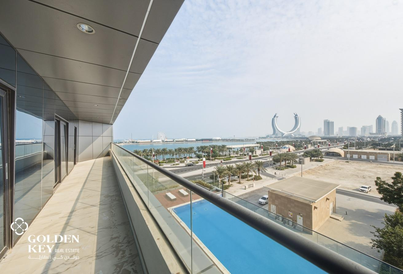 Prime Tower| 2BR w/ Balcony | Brand New - Apartment in Lusail Residence