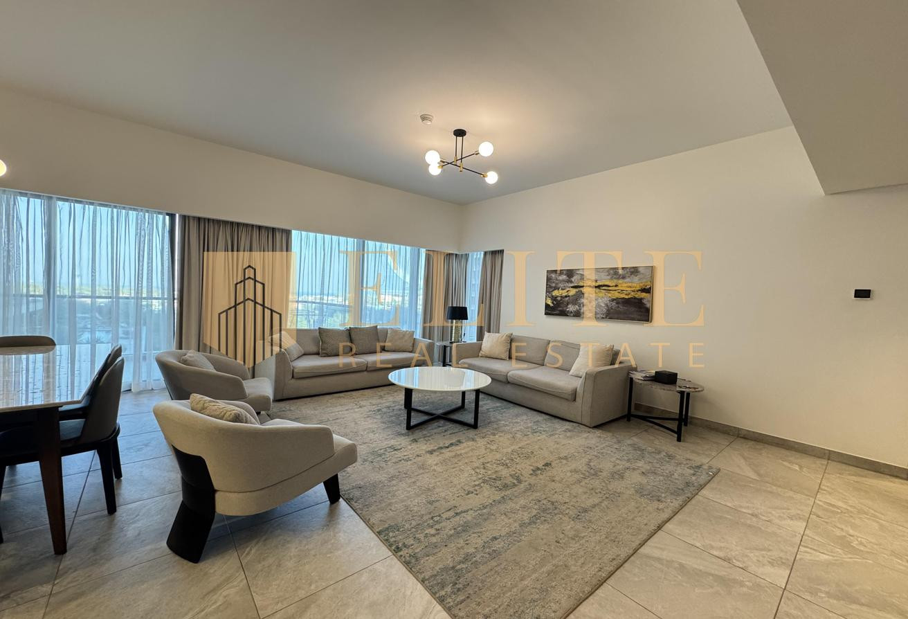 Fully Furnished 2 Bedrooms + Maid | Lusail Marina - Apartment in Marina District