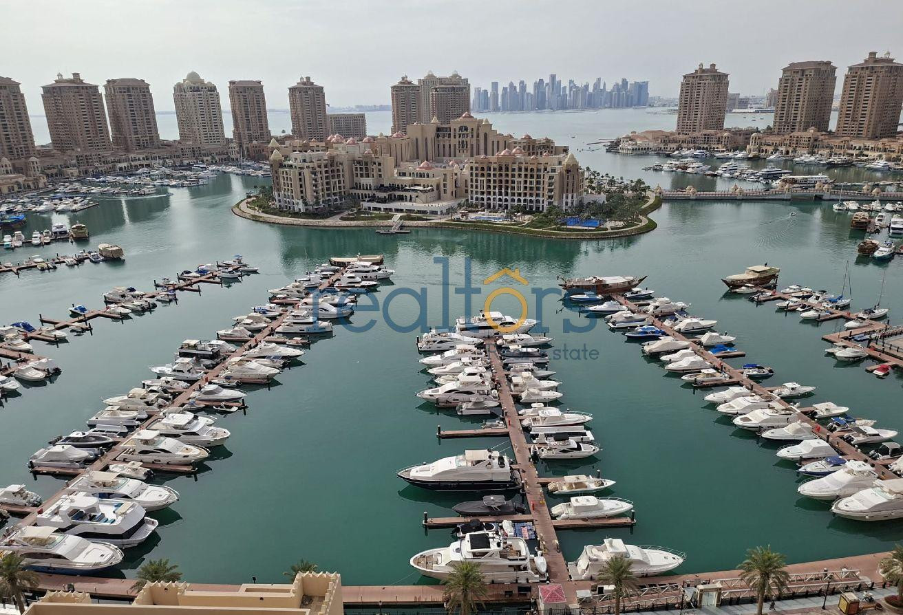 Luxury Furnished 1BHK in The Pearl | 8.5K Incl.