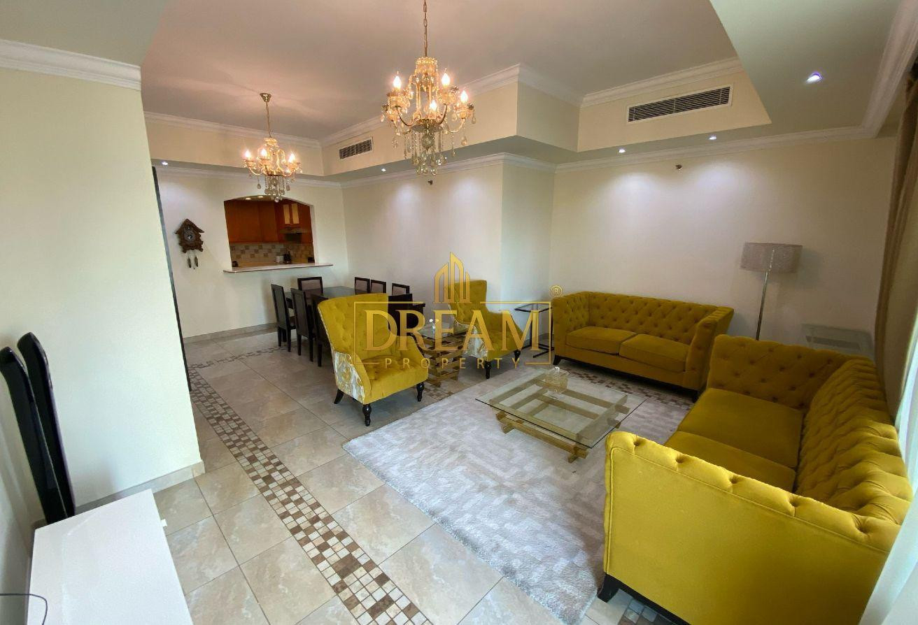 Elegant 1 Bedroom | Balcony | Fully Furnished - Apartment in Porto Arabia