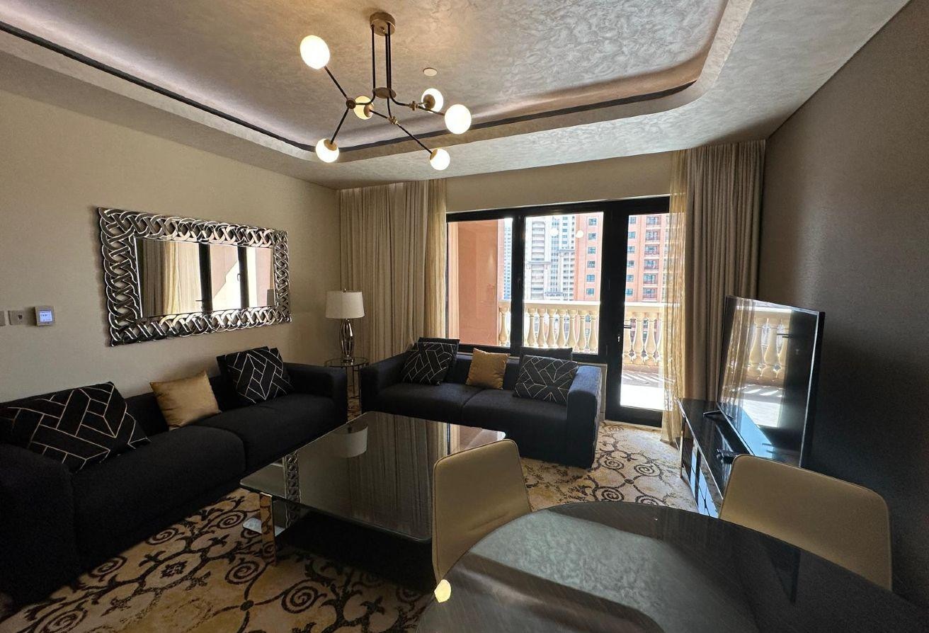 SEAVIEW Apartment in Porto Arabia 1 BHK FF - Apartment in East Porto Drive