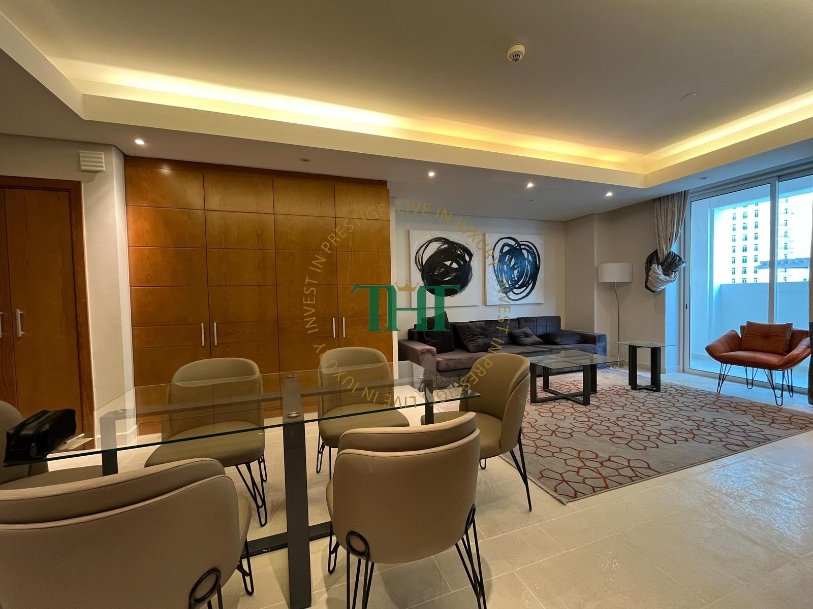 Luxurious | 1BHK | FF | With Balcony - Apartment in Viva Bahriya