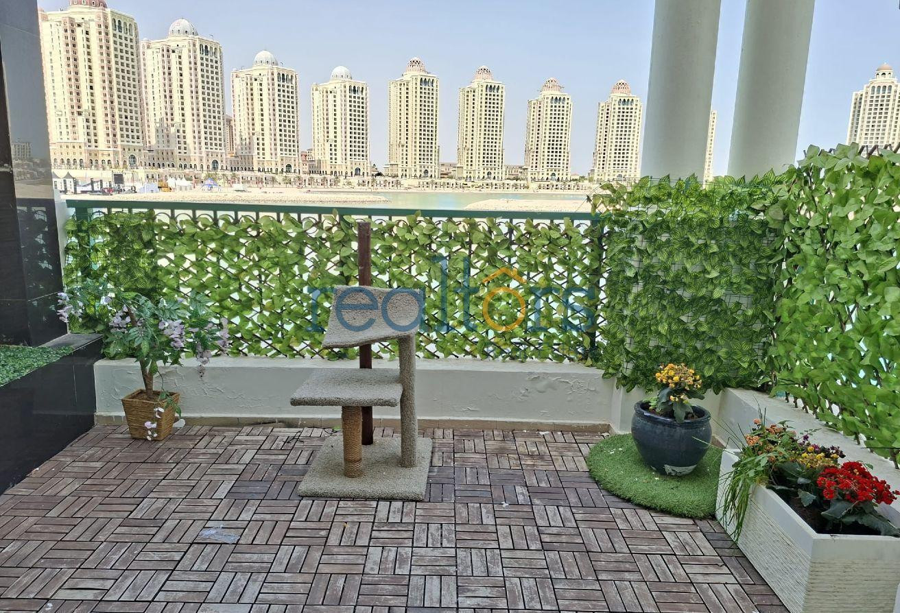 Stylish Furnished 1BHK in The Pearl | 8K