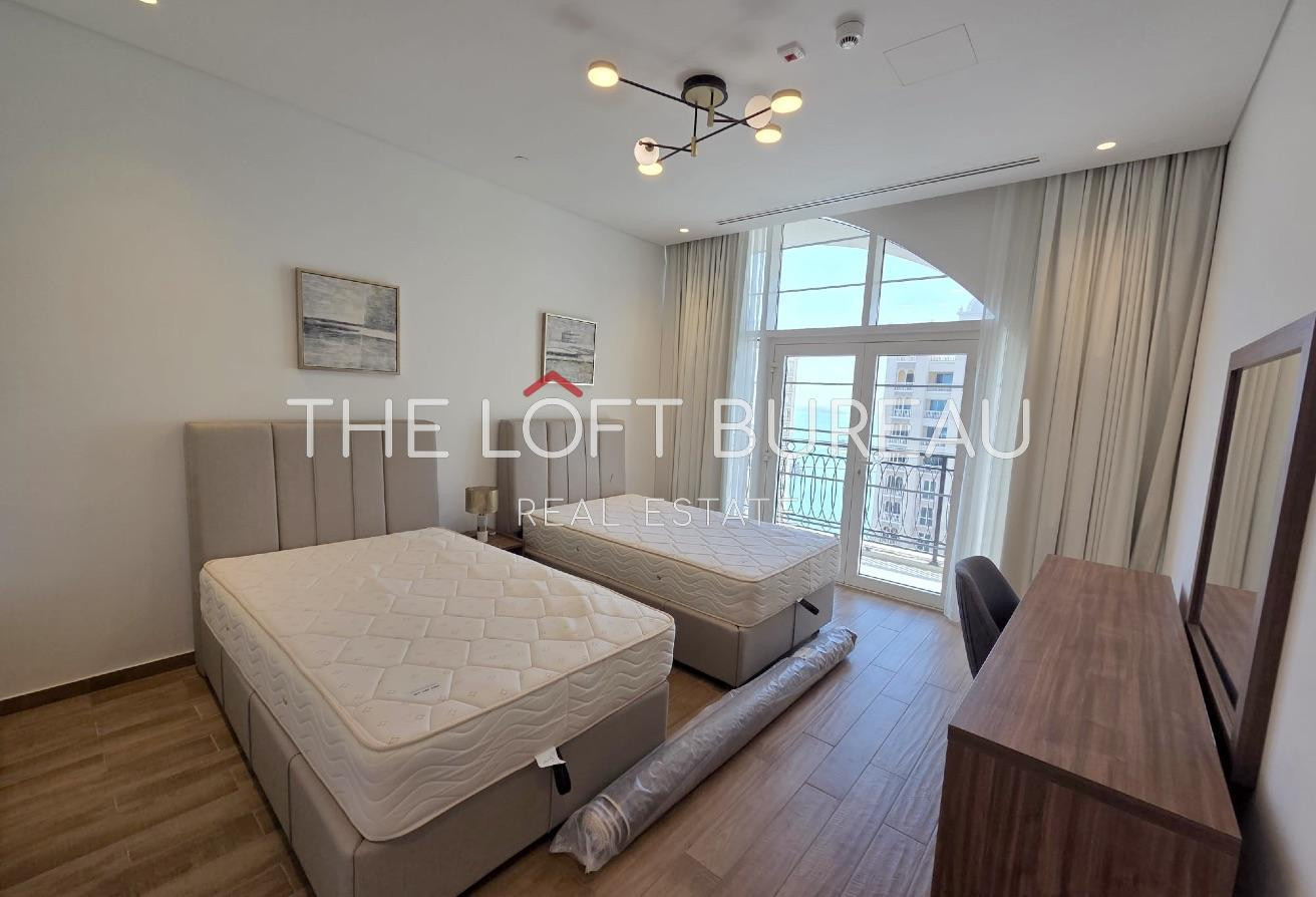 Luxury | +1 months | 3BHK+maid | Sea View | - Apartment in Floresta Gardens