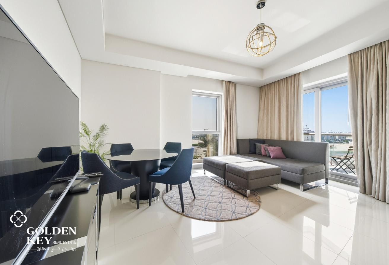 Bills Included | Furnished 1BR w/ Balcony | Lusail - Apartment in Burj DAMAC Waterfront