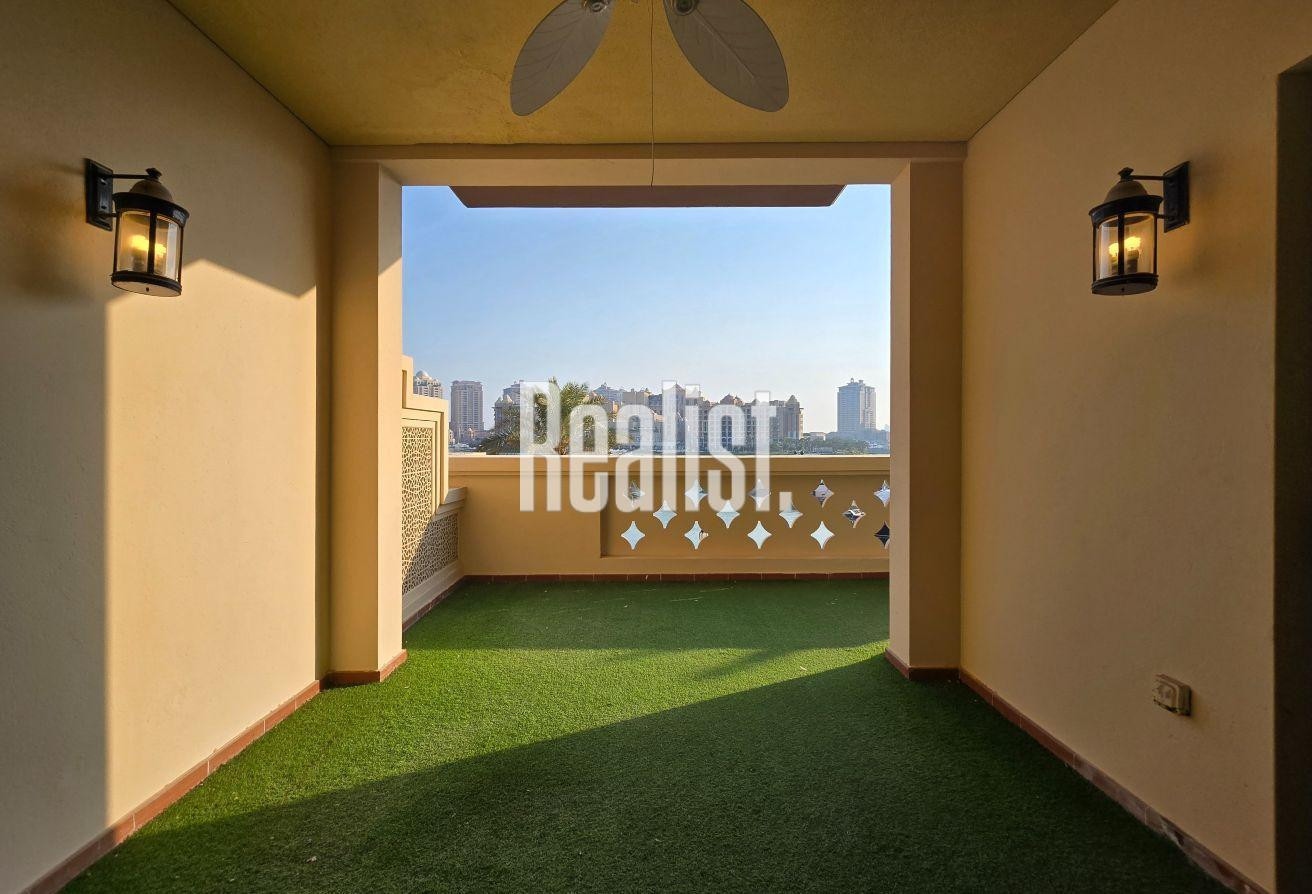 2BHK Marina View | Large Windows | Large Terrace