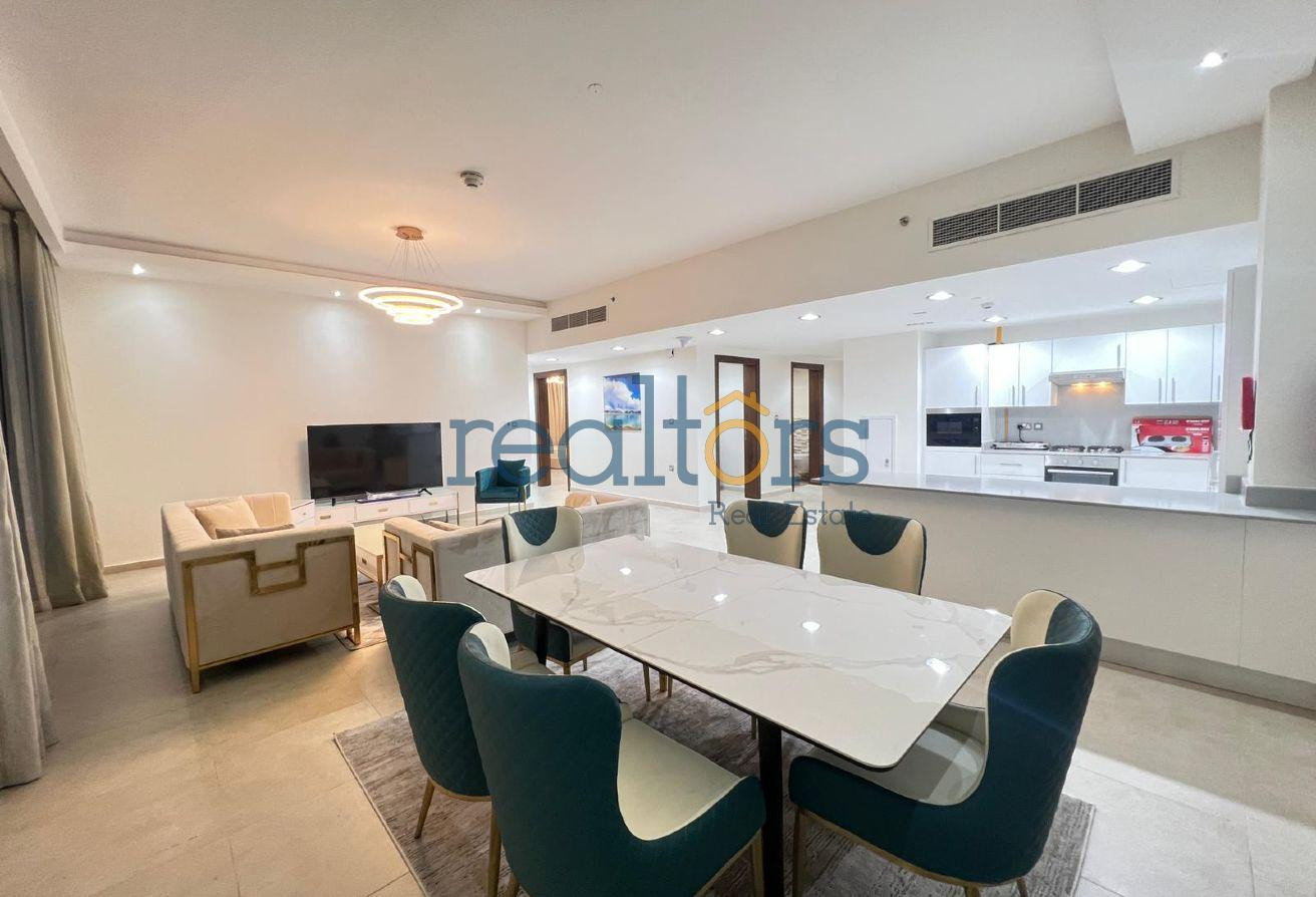 Sea View | 2 Bed | F F | Malibu, Lusail | Rented - Apartment in Lusail Residence