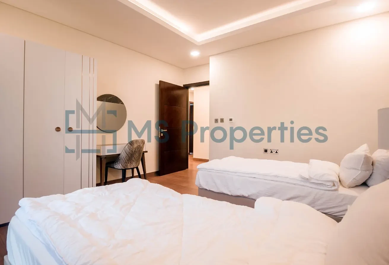 +Bills Included | 3BR Apartment + Maid with a View - Apartment in Doha