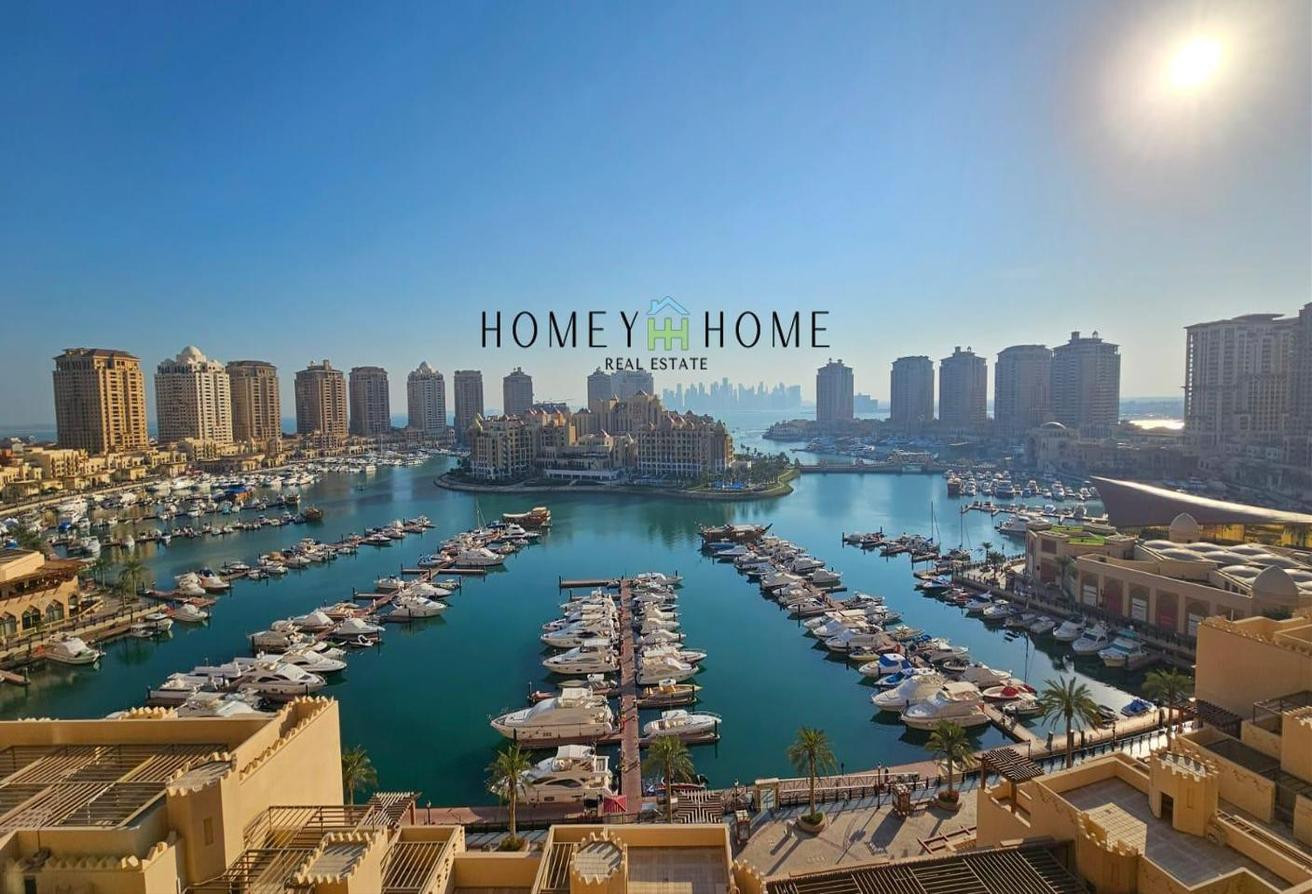 Furnished 2Bedrooms in Porto Arabia with Balcony - Apartment in Porto Arabia