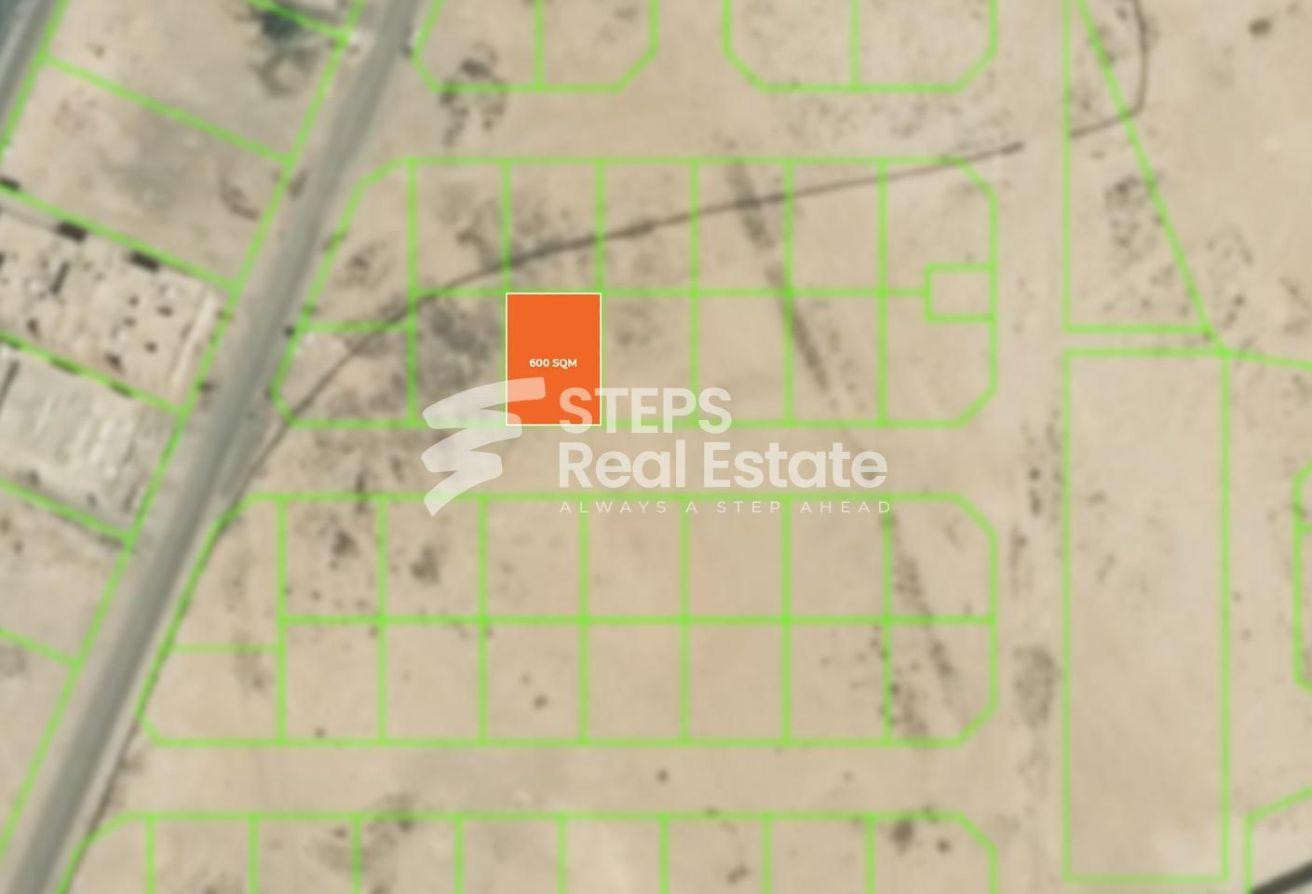 Buildable Land for Residential Use in Al Wakrah - Labor Camp in Al Wakair