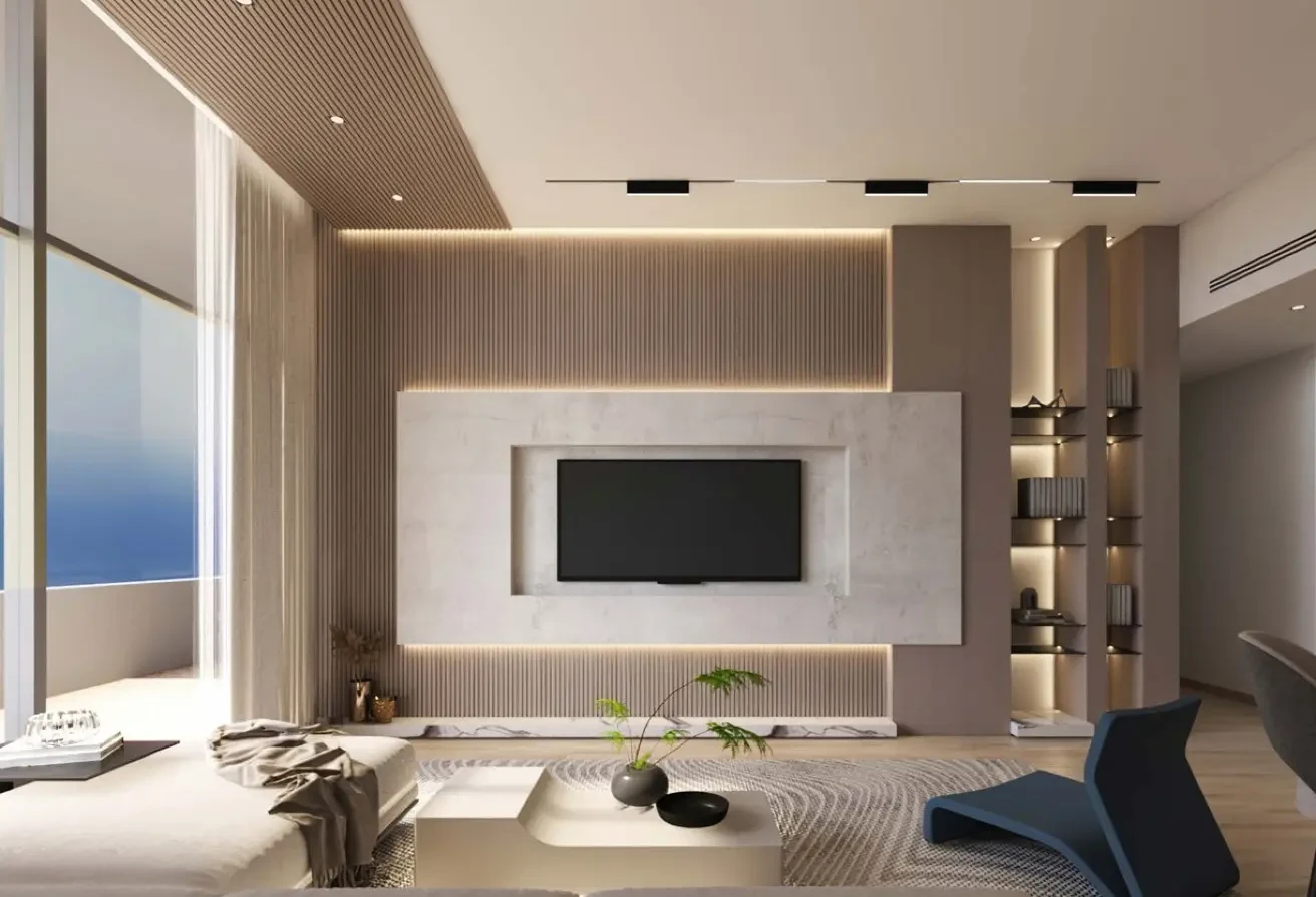 Qetaifan Island 2BR Hotel Apartment | Sea View - Hotel Apartments in Qutaifan islands