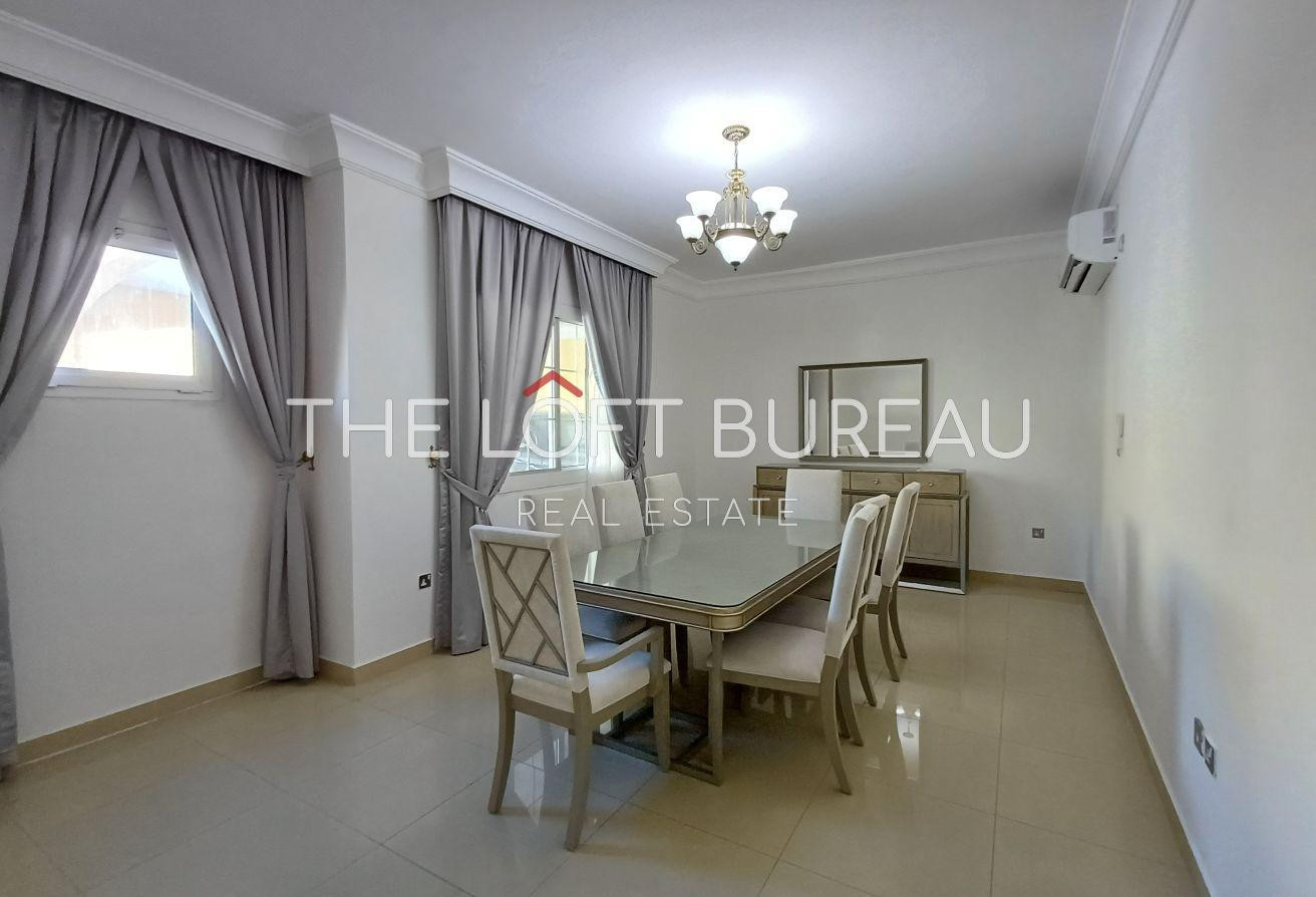 SPACIOUS 4BR +MAID VILLA SEMI FURNISHED - Villa in Abu Sidra