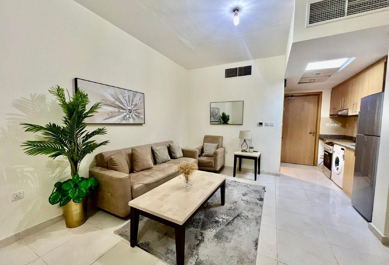 Including bills_studio_furnished_lusail - Studio Apartment in Piazza 3