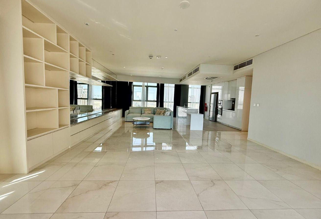 VEEEEERY SPACIOUS | SEMI FURNISHED | 1BDR - Apartment in Seef Lusail