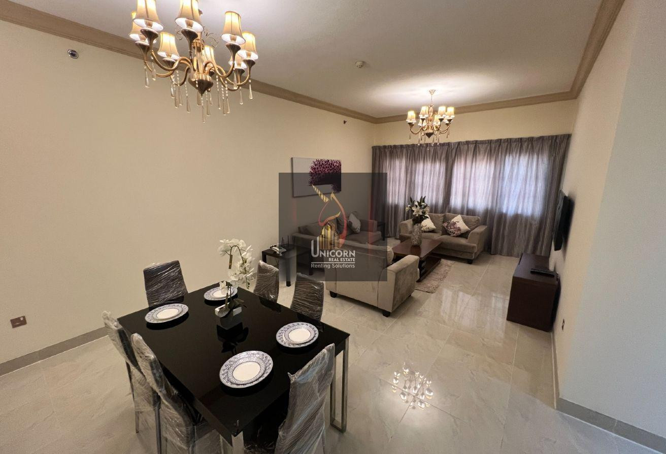 Well-Kept 3-BHK|Balcony|Great Amenities|Free WiFi - Apartment in Al Sadd Road