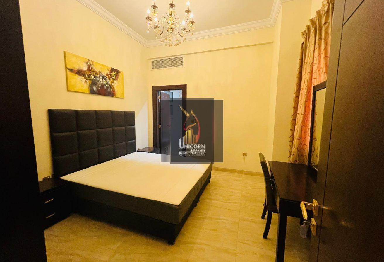Cozy One BHK Apt|Furnished| Pool and Gym - Apartment in Fereej Bin Mahmoud North